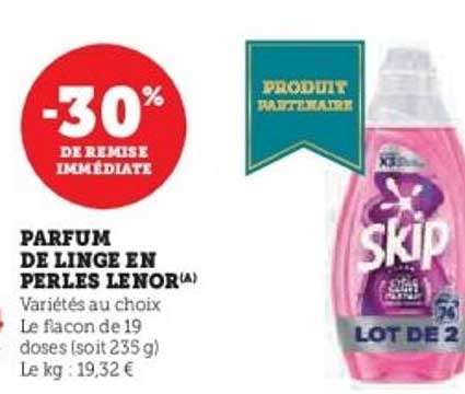 PARFUM DE LINGE EN PERLES LENOR(A)