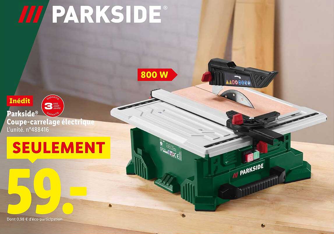 Parkside® Coupe-carrelage électrique