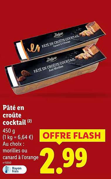 Pâté en croûte cocktail