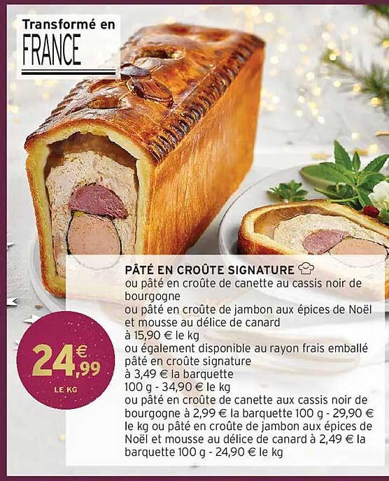 Pâté en croûte signature