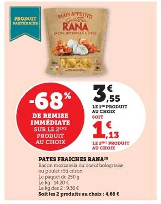 PÂTES FRAÎCHES RANA