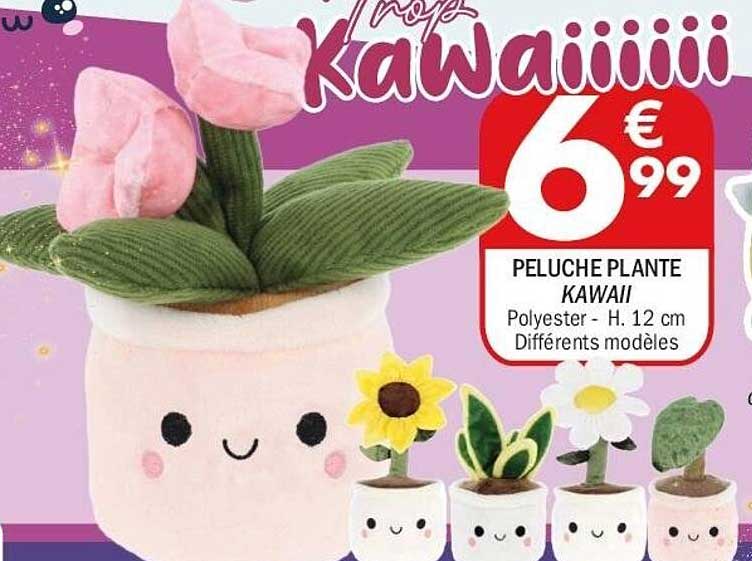 PELUCHE PLANTE KAWAII