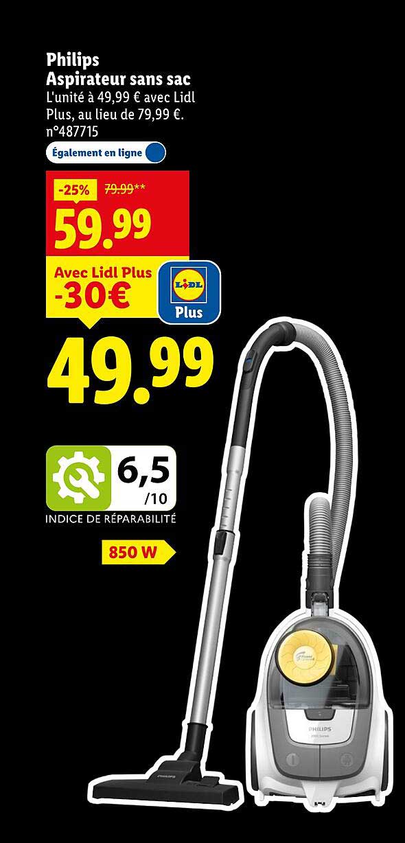 Philips Aspirateur sans sac