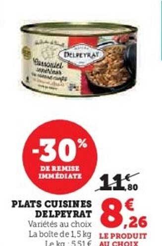 PLATS CUISINES DELPEYRAT