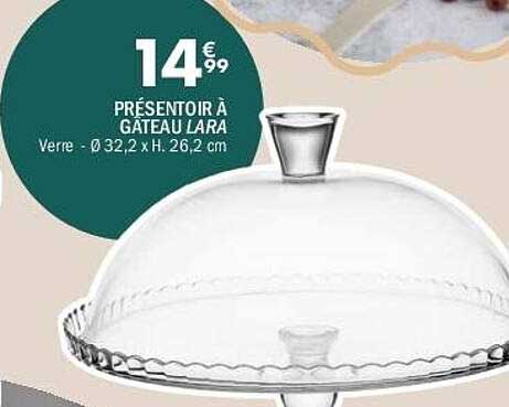 PRÉSENTOIR À GÂTEAU LARA