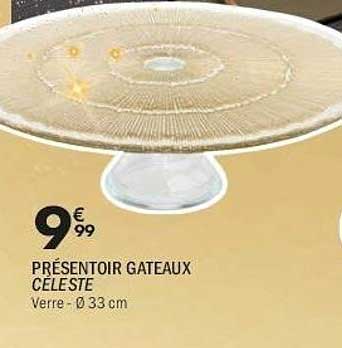 PRÉSENTOIR GATEAUX CELESTE