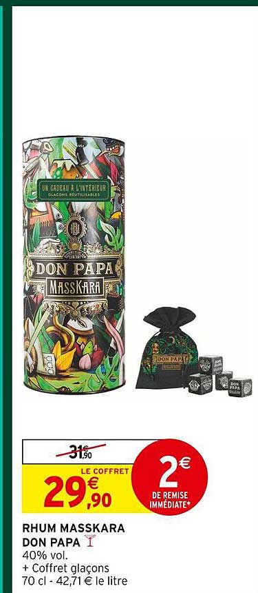 RHUM MASSKARA DON PAPA