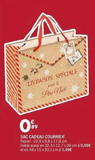 SAC CADEAU COURRIER