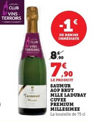 SAUMUR AOP BRUT MLLA LADUBAY CUVEE PREMIUM MILLESIMEE