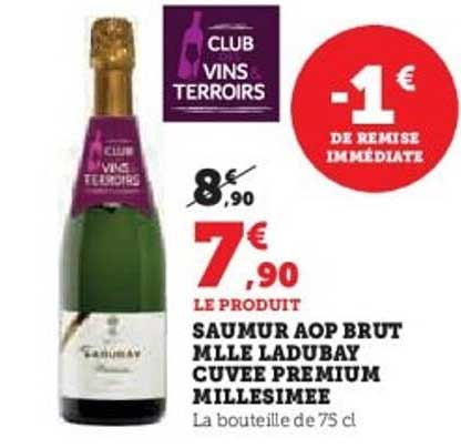 SAUMUR AOP BRUT MLLLE LADUBAY CUVEE PREMIUM MILLESIMEE