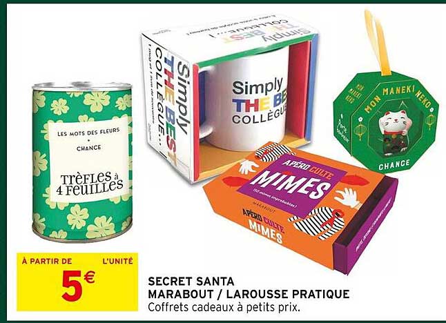 SECRET SANTA MARABOUT / LAROUSSE PRATIQUE