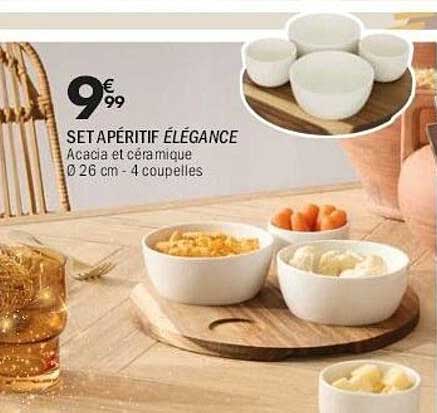 SET APÉRITIF ÉLÉGANCE