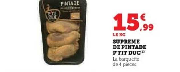 SUPRÊME DE PINTADE P'TIT DUC