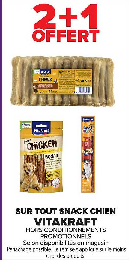 SUR TOUT SNACK CHIEN VITAKRAFT