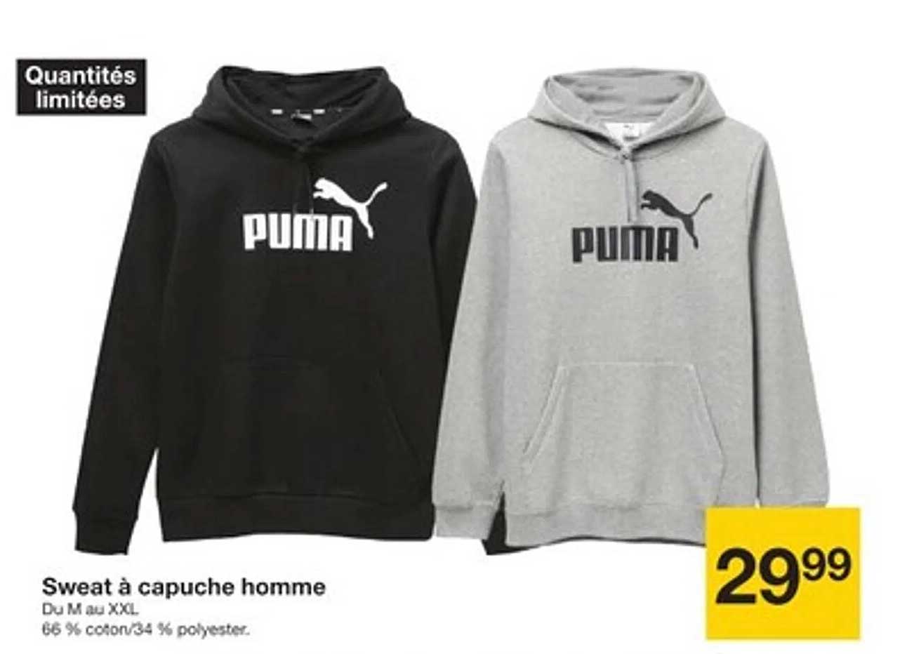 Sweat à capuche homme