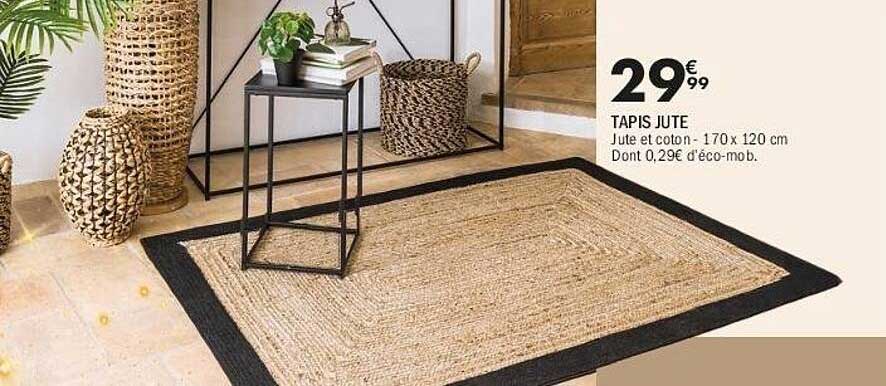 TAPIS JUTE
