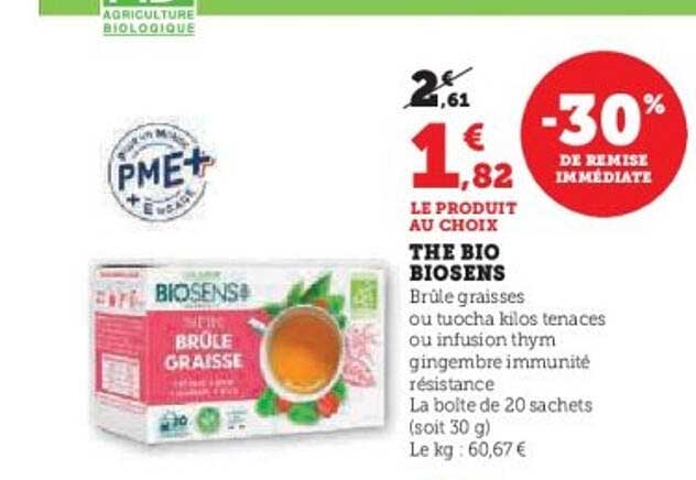 THE BIO BIOSENS - BRÛLE GRAISSES