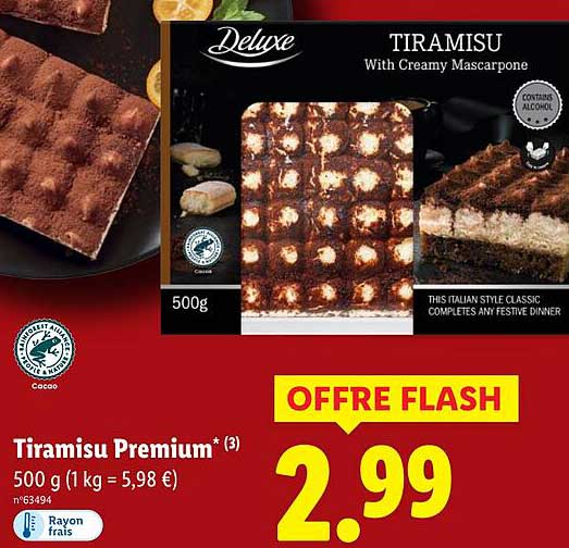 Tiramisu Premium*