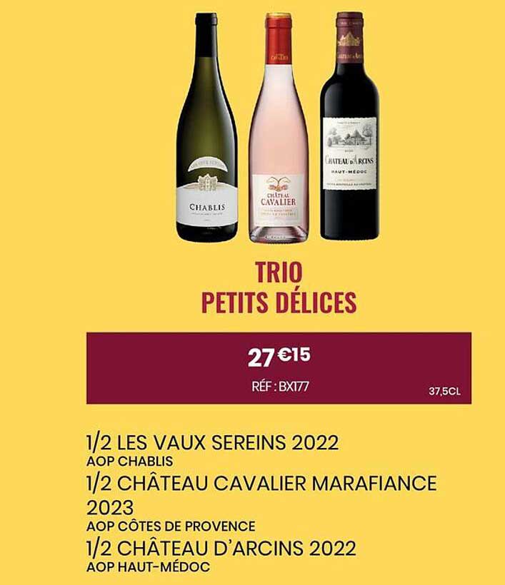 TRIO PETITS DÉLICES