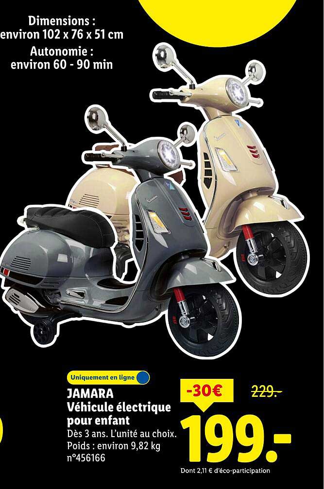 Véhicule électrique pour enfant