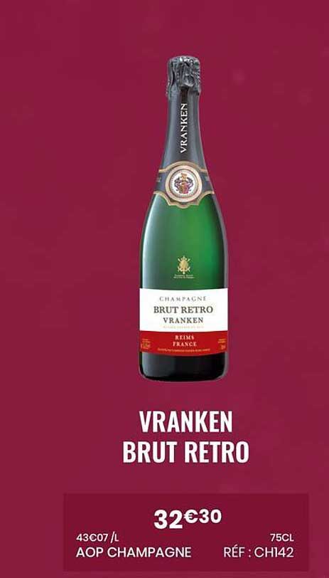 VRANKEN BRUT RETRO