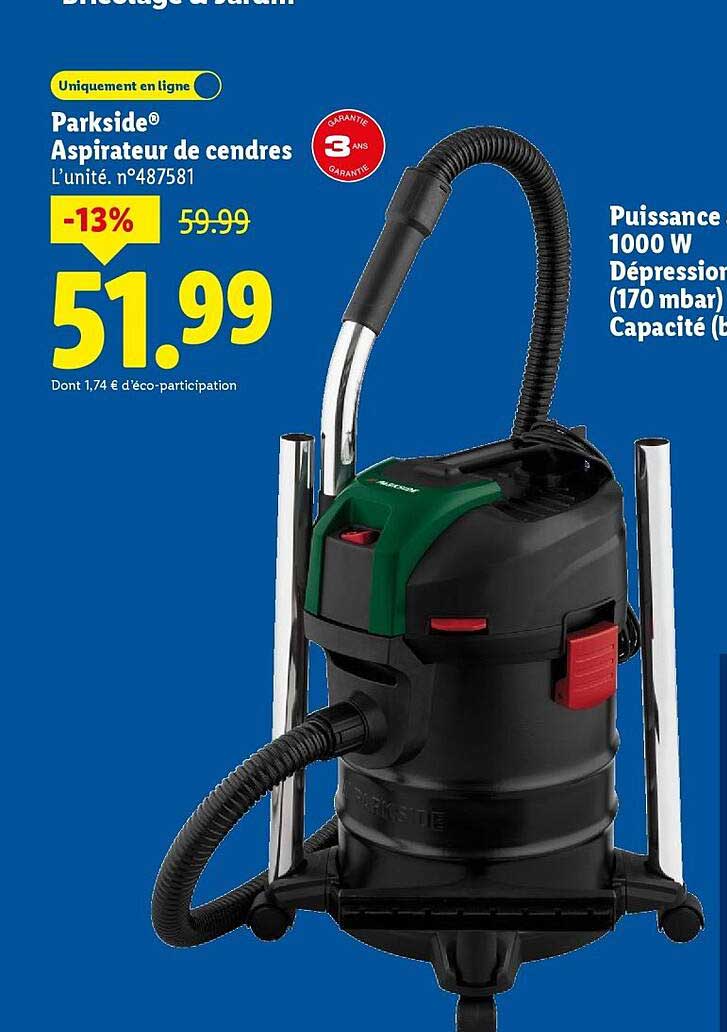 Aspirateur De Cendres Lidl