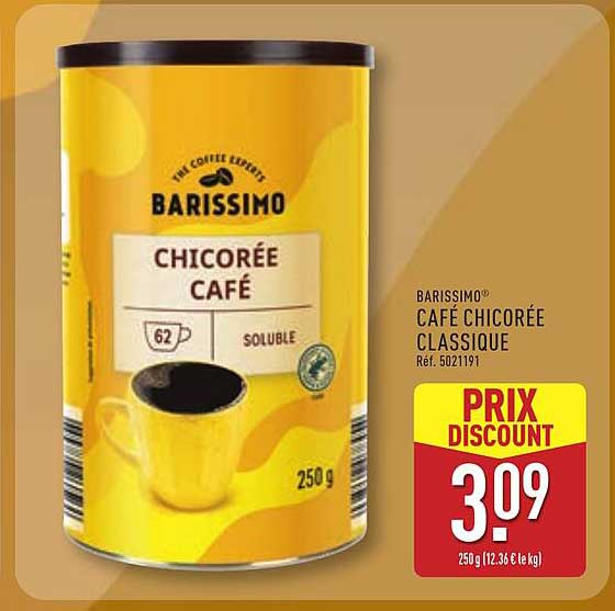 BARISSIMO® CAFÉ CHICORÉE CLASSIQUE