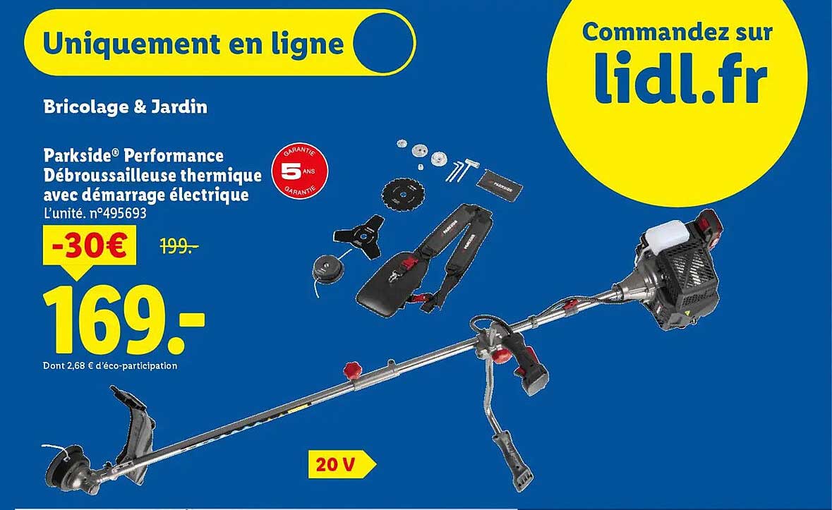 Debroussailleuse Lidl 2023null