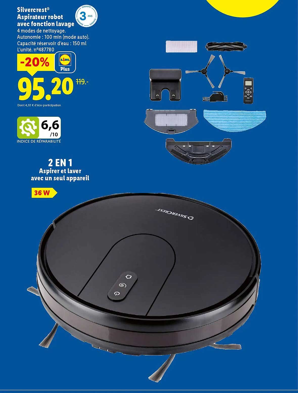 Aspirateur Robot Silvercrest Lidl 2022 Avisnull