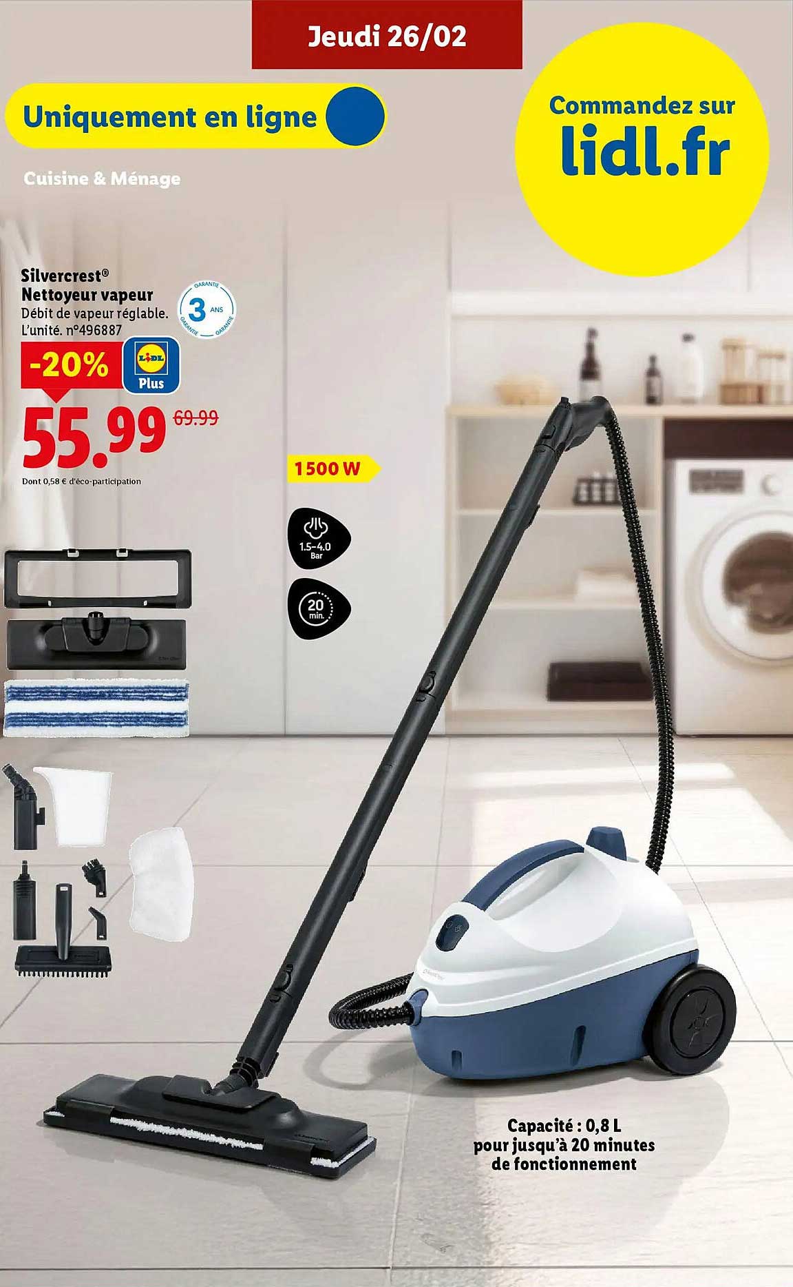 Nettoyeur Vapeur Canap Lidl