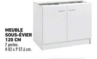 MEUBLE SOUS-ÉVIER 120 CM