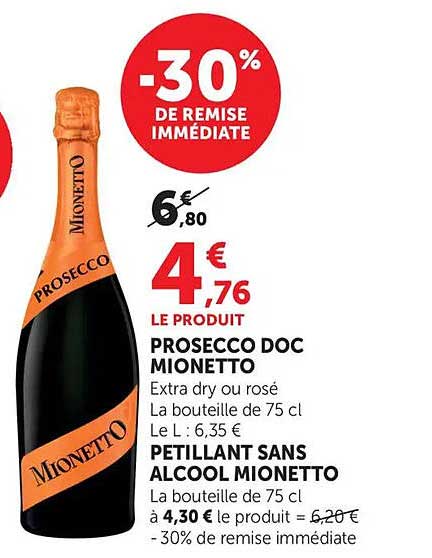 PROSECCO DOC MIONETTO