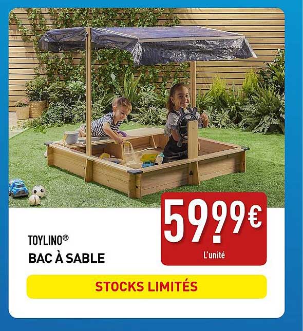 TOYLINÓ® BAC À SABLE