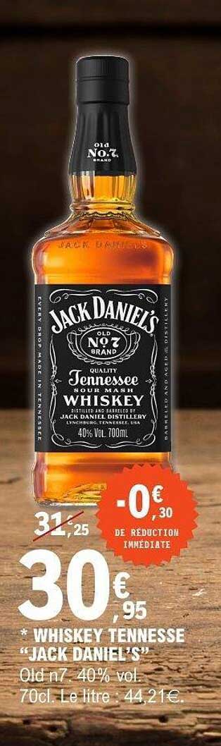 * WHISKEY TENNESSE “JACK DANIEL’S”