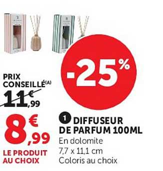 1 DIFFUSEUR DE PARFUM 100ML
