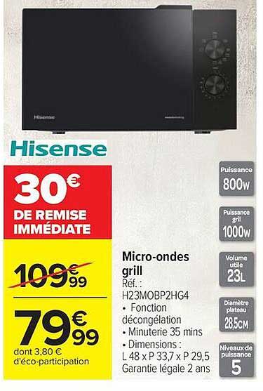 30€ DE REMISE IMMÉDIATE