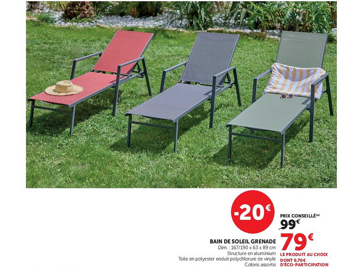 Promo Bain De Soleil Grenade chez U Express - 123Catalogue.fr