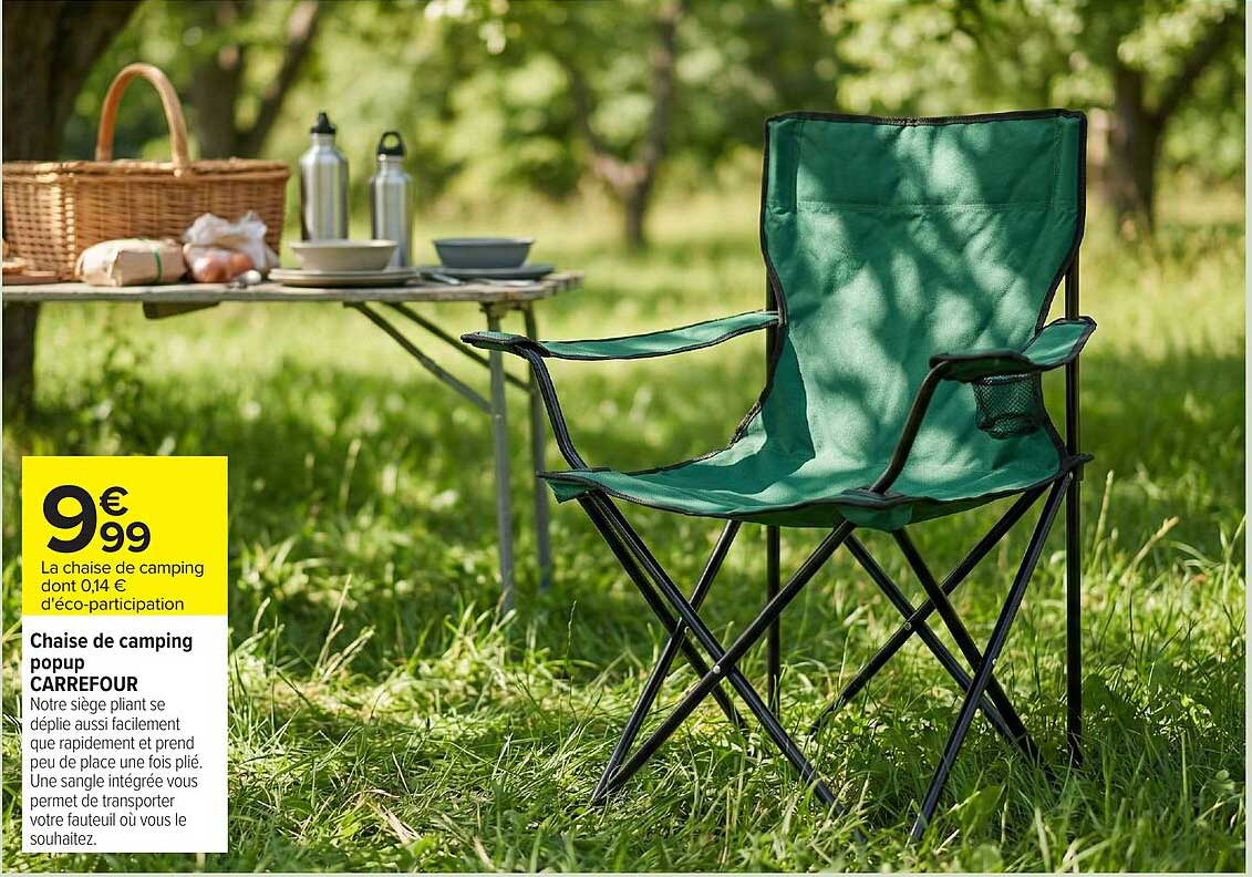 Chaise Carrefour Promo