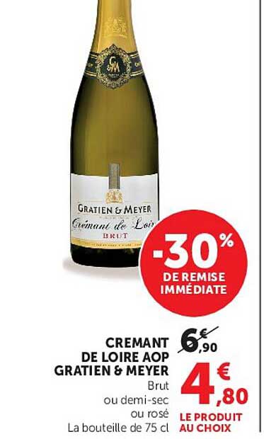 CREMANT DE LOIRE AOP GRATIEN & MEYER