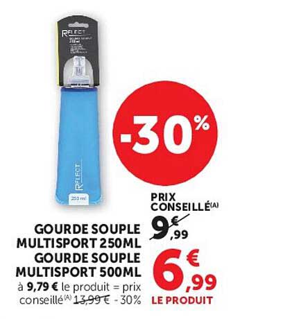 GOURDE SOUPLE MULTISPORT 250ML GOURDE SOUPLE MULTISPORT 500ML