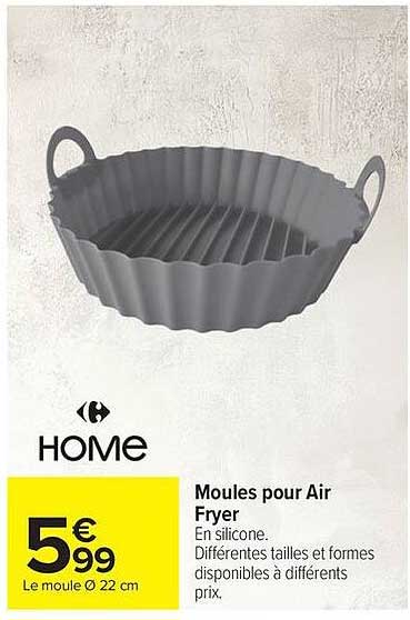 Moules pour Air Fryer