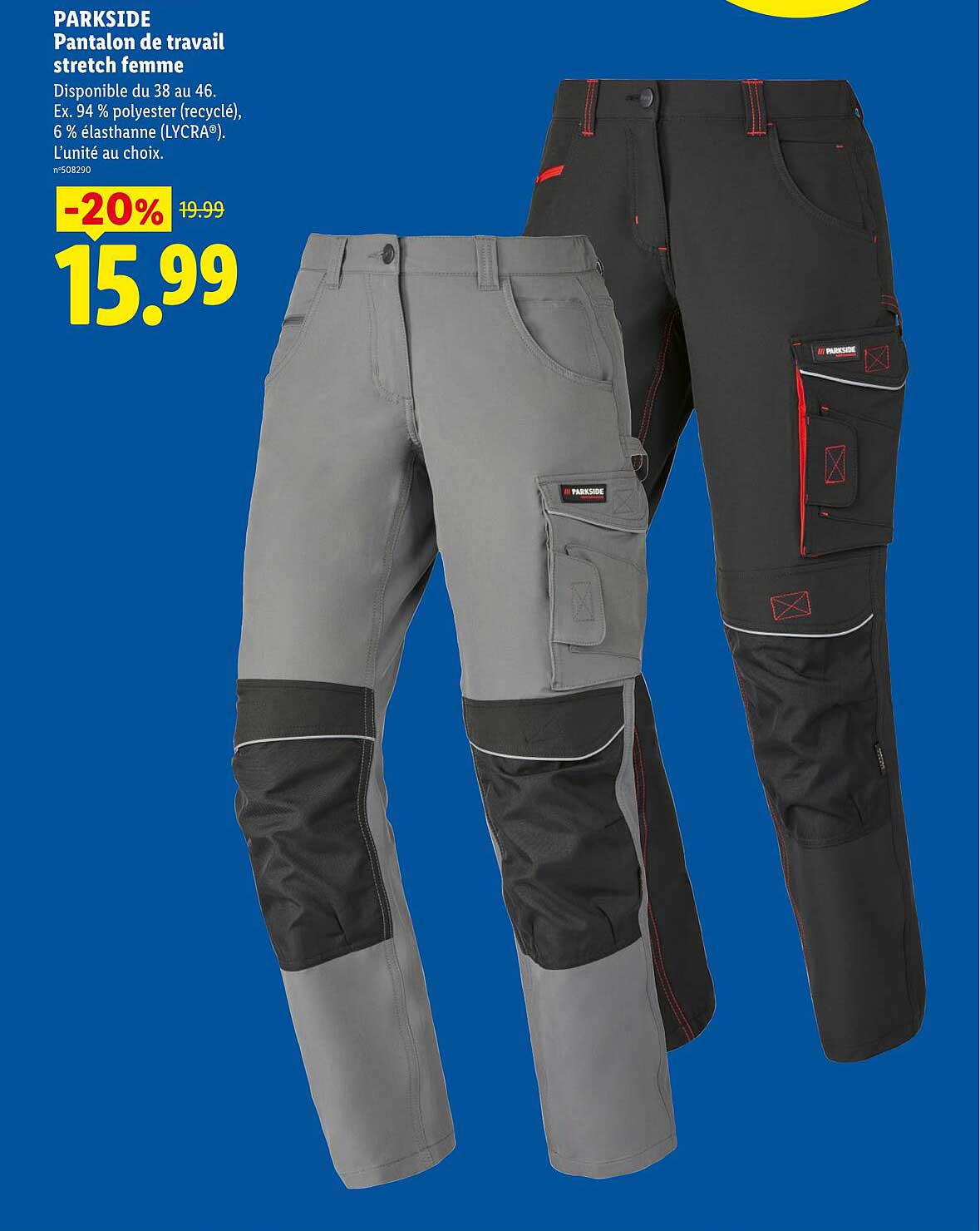 Pantalon Lidl Travailnull