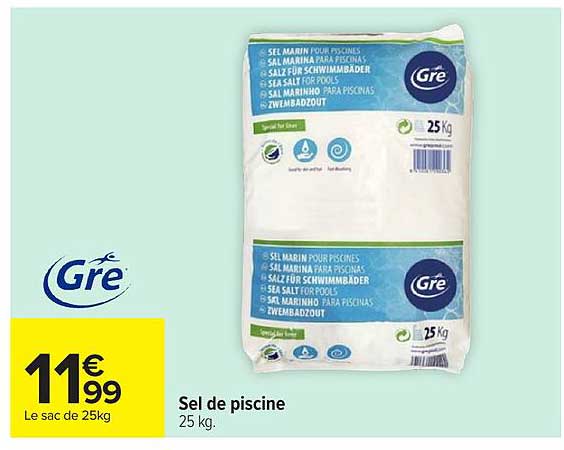 Sel de piscine