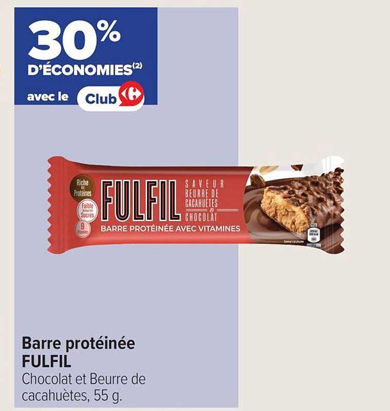Barre protéinée FULFIL