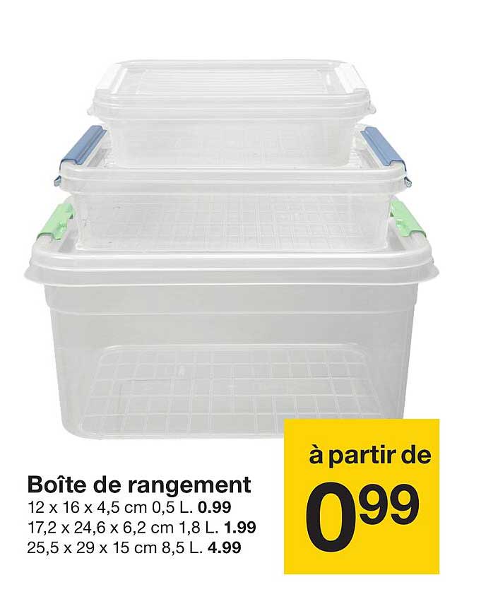 Boîte de rangement