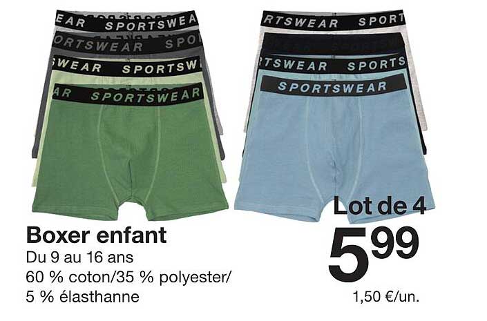 Boxer enfant