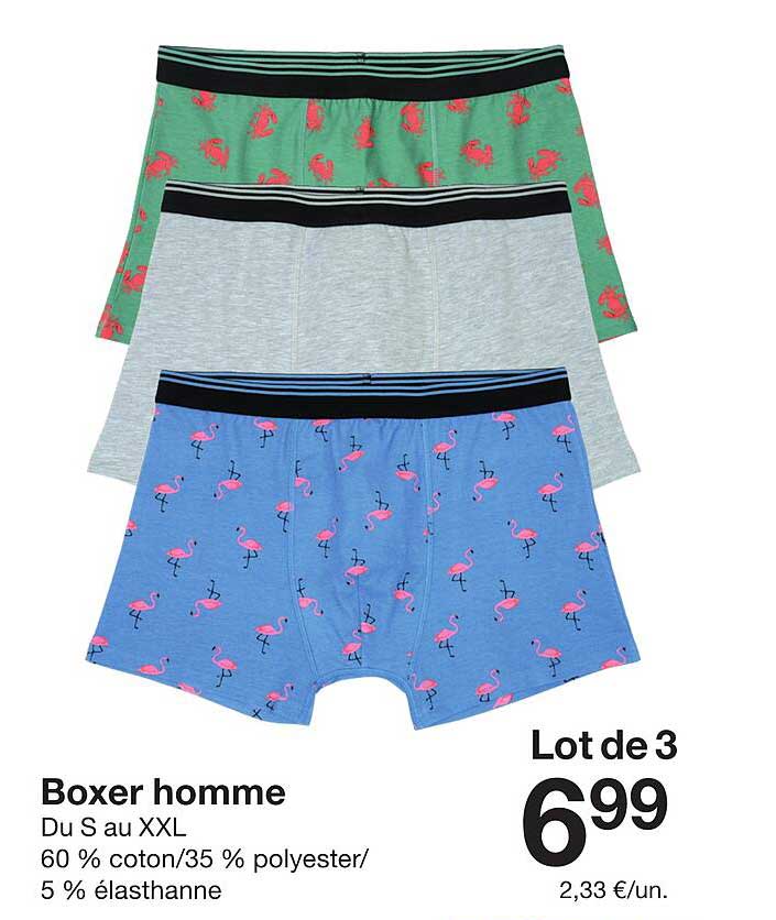 Boxer homme