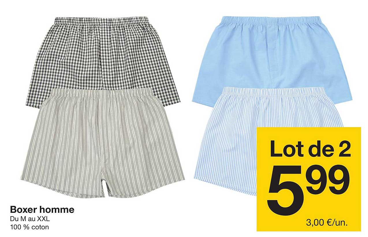 Boxer homme
