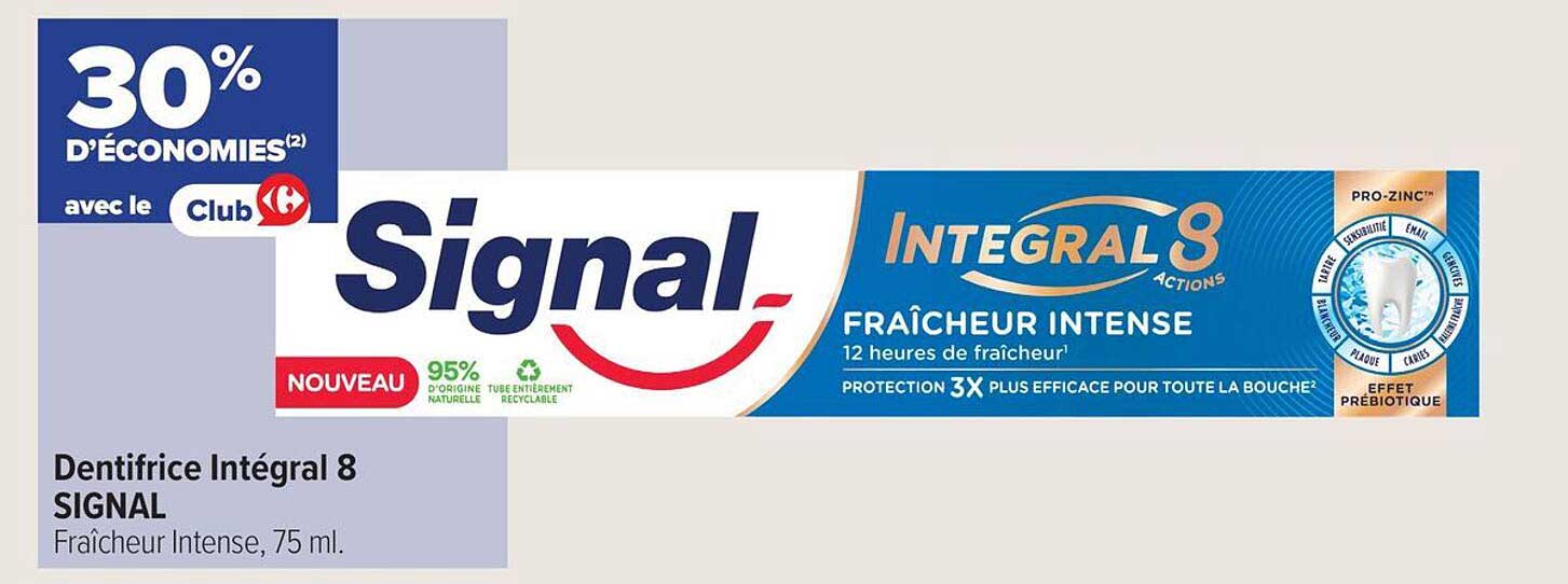 Dentifrice Intégral 8 SIGNAL
