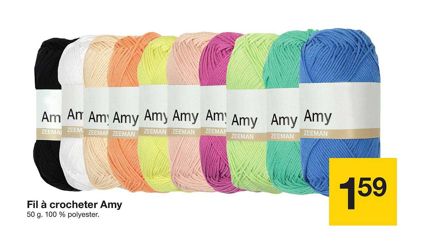 Fil à crocheter Amy